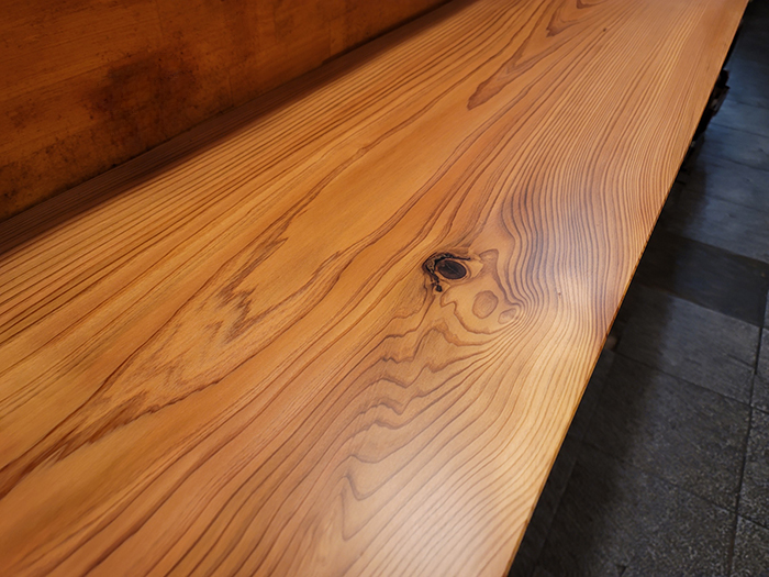 杉一枚板カウンター