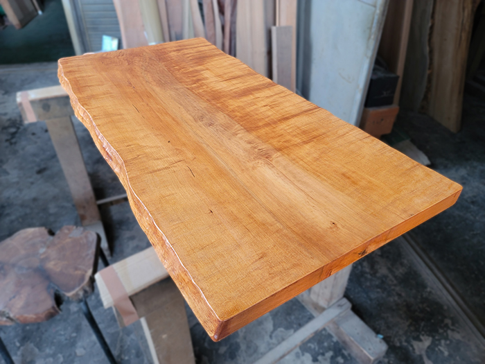 楓一枚板ソファーテーブル